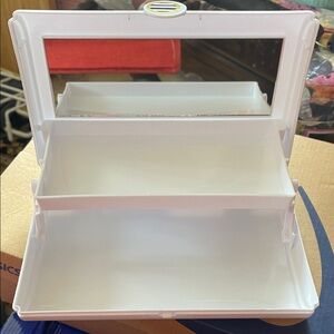 New! Makeup/Nail Storage Organizer with Mirror